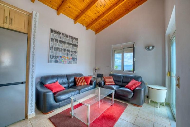 Kokkino Chorio Kreta, Kokkino Chorio: Ruhige Villa mit spektakulärem Panoramablick auf das Meer zu verkaufen Haus kaufen